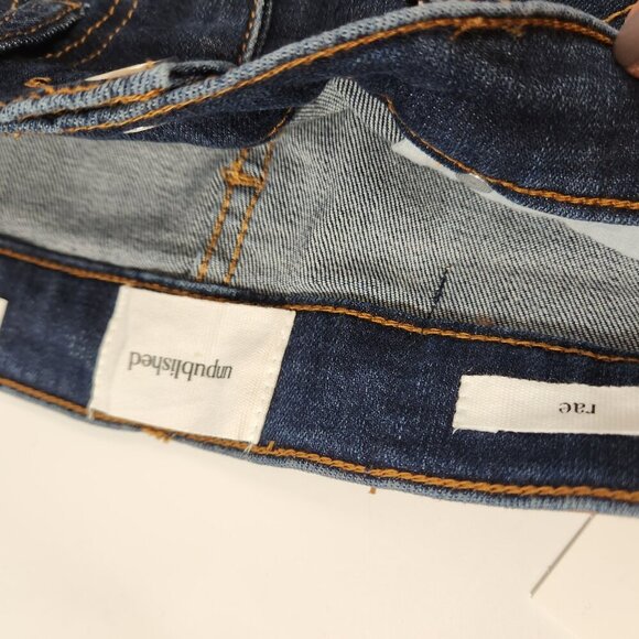 Unpublished Rae High Rise Straight Leg Jeans NWT - Picture 9 of 12